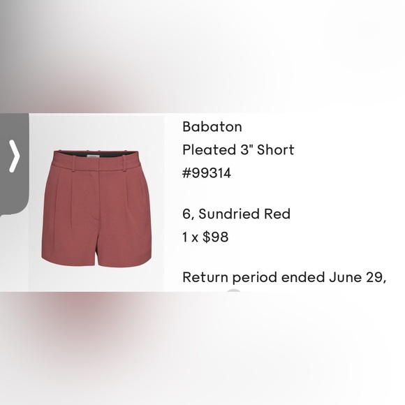 Aritzia babaton pleated shorts!! - Picture 5 of 5